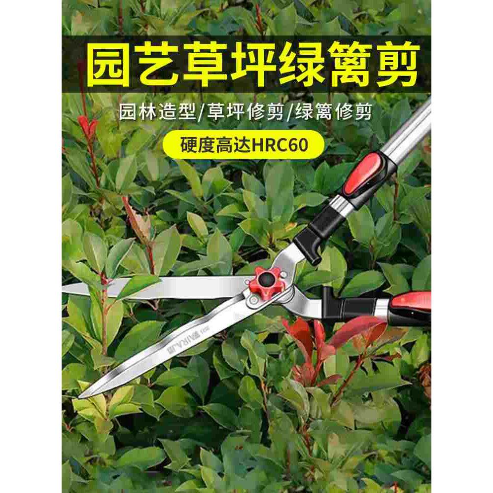 草坪剪子绿篱剪园艺大剪刀非日本园林工具修花剪专用修枝剪绿化支
