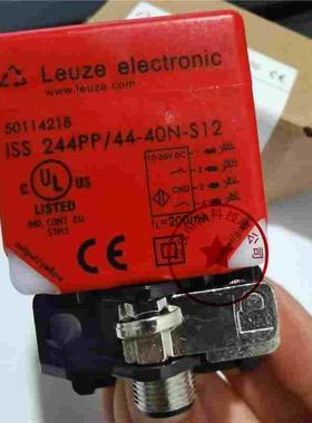 现货电感式接近开关ISS244PP/44-40N-S12插头式传感器质保二年