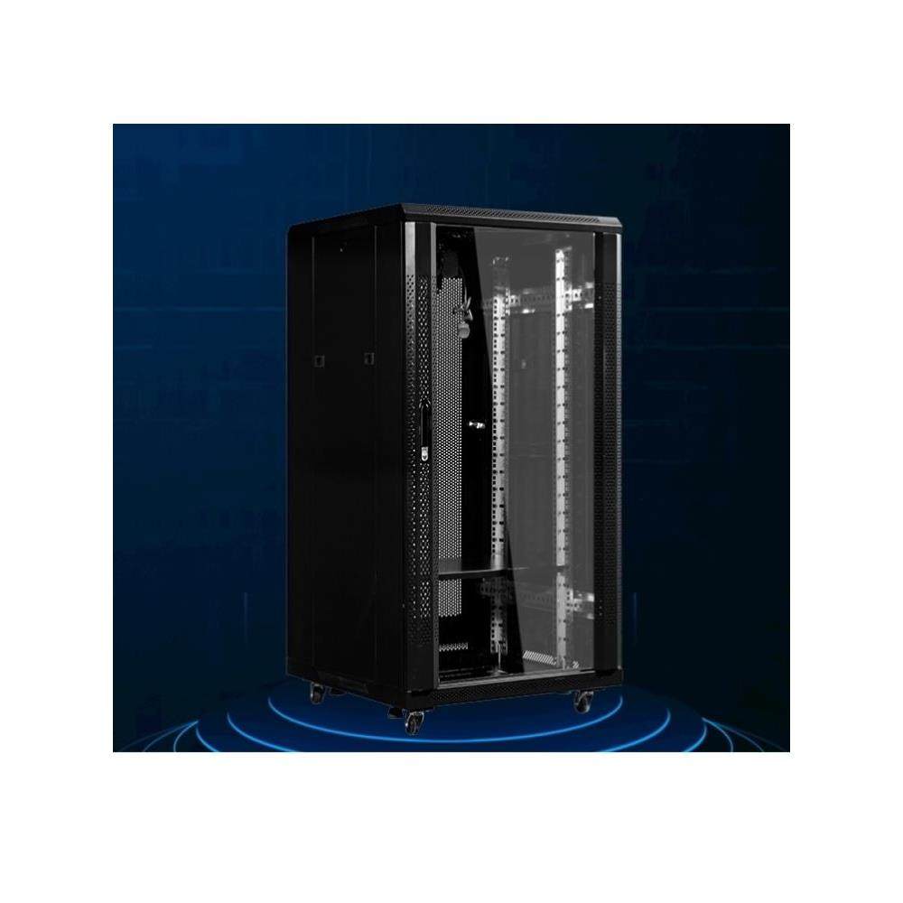 网络机柜1米1.2米2米服务器12U18U42U交换机壁挂式监控弱电柜功放