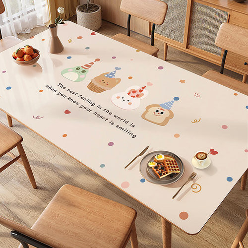 现代简约pvc免洗餐桌垫加厚