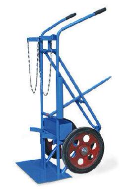 厂家提供AC20B标准型气瓶推车静音小推车双气瓶推车