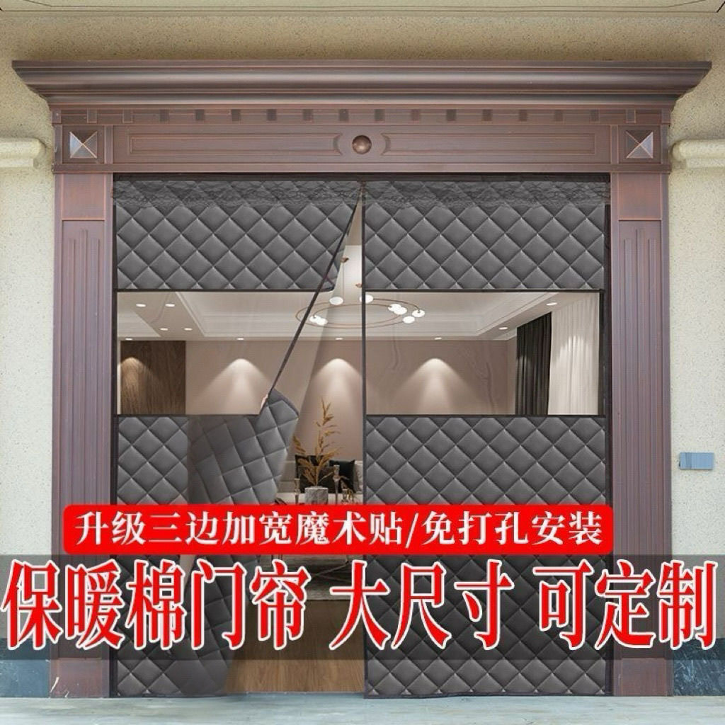农村大门棉门帘冬季加厚保暖防寒风防冷气隔断遮挡风2025新款帘子