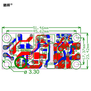 精密5W5V1A开关电源模块5W工控LED电源裸板AC85~265V转DC5V1A