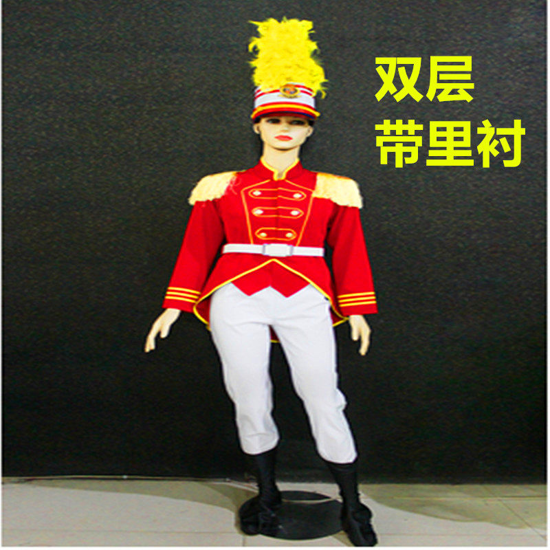 新款儿童鼓号队服装中小学生仪仗队幼儿园升旗手军鼓管乐队演出服