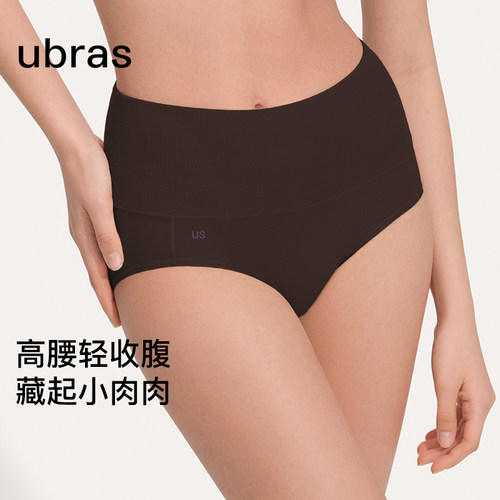 高腰ubras内裤三角裤抗菌裆