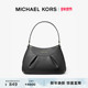 Enzo 女士中号皮质褶皱单肩包 KORS 新年礼物 MICHAEL