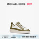 女士拼色系带板鞋 MICHAEL Shea KORS 奥莱