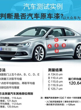 漆膜仪涂层测厚仪qnix4200尼克斯4500汽车油漆面铁铝基测镀锌