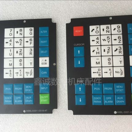 FANUC/发那科操作面板按键膜A98L-0001-0518 M T/薄膜