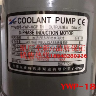 18G 亚威特YWP 18GP 18GAD 25冷却泵 沈阳机床CAK50 AYB 63水泵