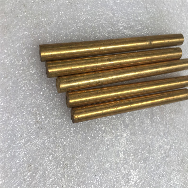 刀柄铆钉铜棒 H62黄铜条紫v铜条实心刀柄刀把配件纯铜 铜管空心di