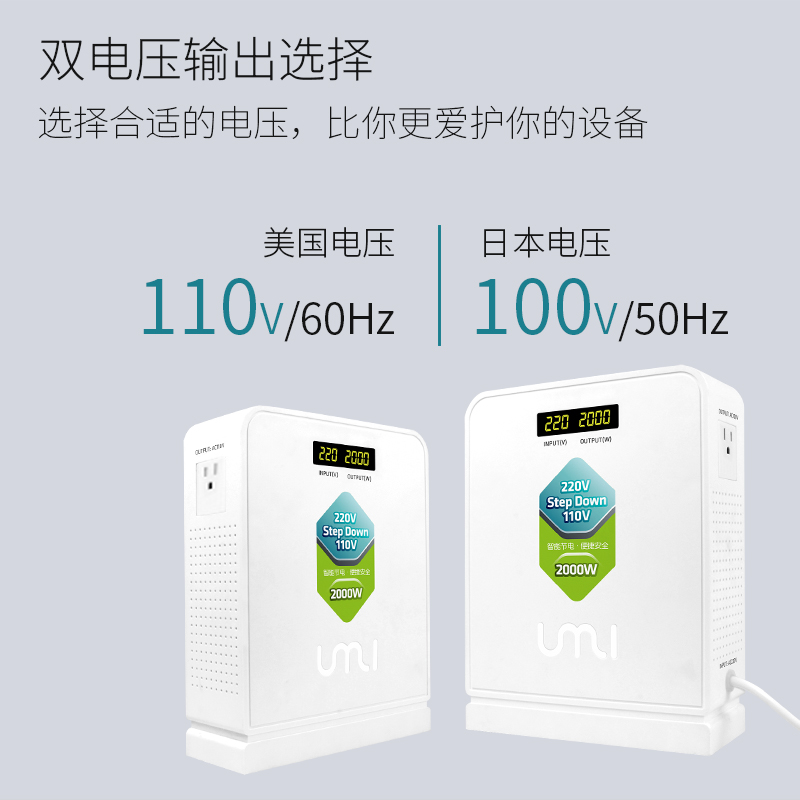 足功率变压器220V转110V100V进口电器电源转换器2000w