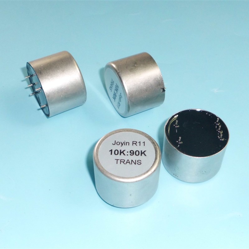 R11 宽频响10K:90K坡莫合金3倍信号压放大音频变压器隔离升压牛