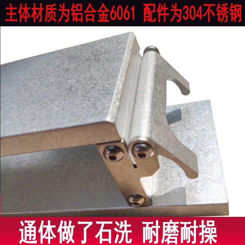 沁之铝合金高档砂纸夹砂纸座磨刀磨印章刀友镜面抛光磨刀神器