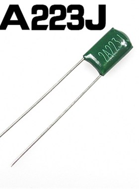 涤纶电容器 2A223J 100V 22nF 0.022uF聚酯薄膜电容 现货现货