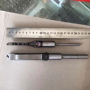 小木匠木工方凿方孔专用钻头开方榫机角凿孔打木板四方形开孔器