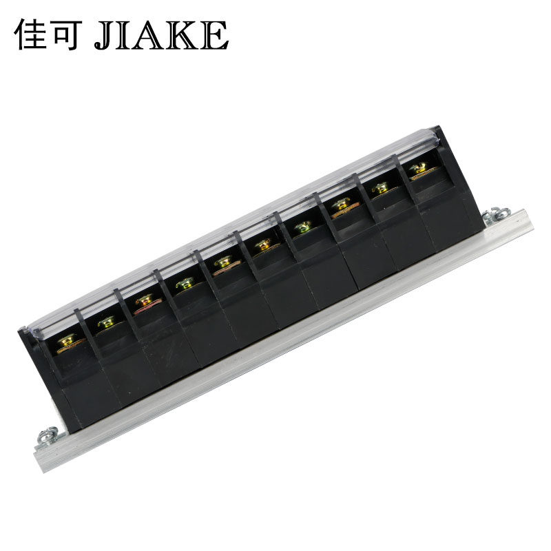 导轨组合接线排TD-3010组合式接线端子连接器30A 10位接线端子排