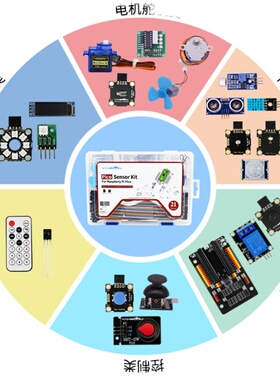 树莓派pico感测器套件RaspberryPi开发板入门microPython程式设计