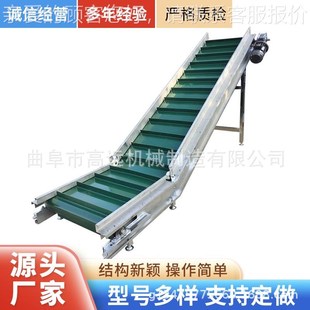 煤灰渣自c动料皮防带输送 机建筑用灰浆皮带传LLG送机上 滑输送机