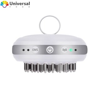 电动震动按摩梳 EMS微电流护发仪 远红外线O头皮护理生发液上药器