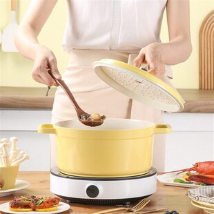 珐琅锅家用炖锅炖m盅炖罐陶瓷铸铁锅砂锅煲汤锅电磁炉玻璃锅明火