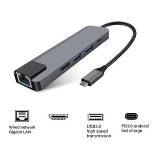 CompatEible USB Lan Type Ter Hub HDMI