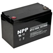 NPP耐普蓄电池12Vm250AH胶体免维护蓄电池NPG12 250太阳能电力系