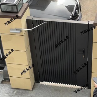 侧装式闭门器隐形门关门器内开重A型门内开缓冲器 别墅大门铁艺门