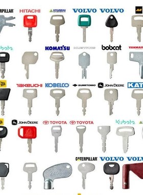 Key For Caterpillapr Hitachi Kubota For Volvo JLG Deawoo Doo