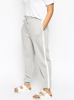 Plus Size Casual Harem Pants WoCmen High Elastic Drawstring