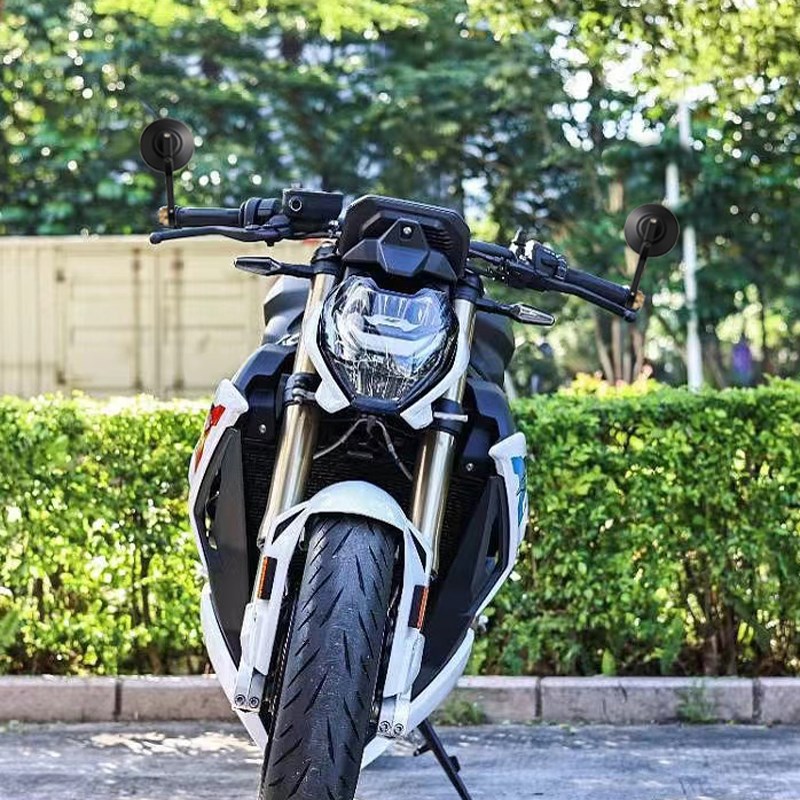 适用赛科龙RE3 RE250 大视野z后视镜RE401手把镜RE560车把反光镜