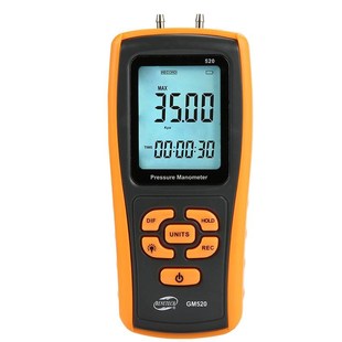 标智微压计压差计燃气压力检测表差压计GM50P5数显气压表检测仪