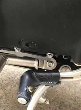 适用英国凯旋T100/T120/复古Bobber改装挡杆套护鞋皮套.换档保护