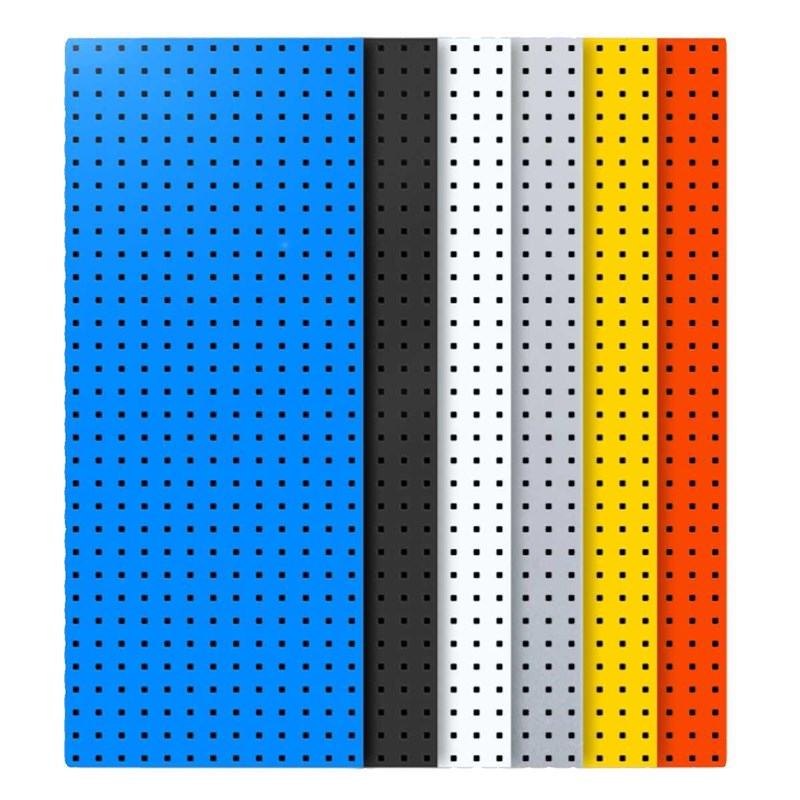 方孔金属洞洞板展l示架五金工具挂板收纳墙壁挂钩多功能置物架定