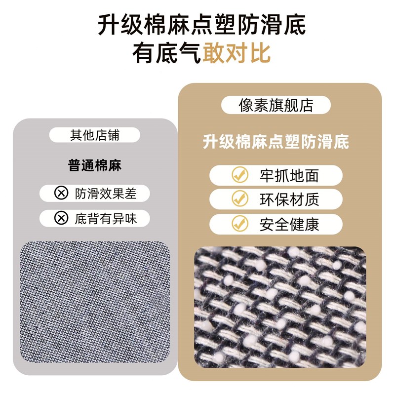 加厚感客厅地毯202o4毯圆形法式防滑地垫边高级可擦新款卧室床免