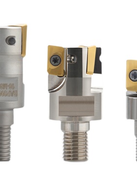 两件式BAcP300RBAP400R锁牙式铣刀头1604数控抗震刀杆1135螺纹刀