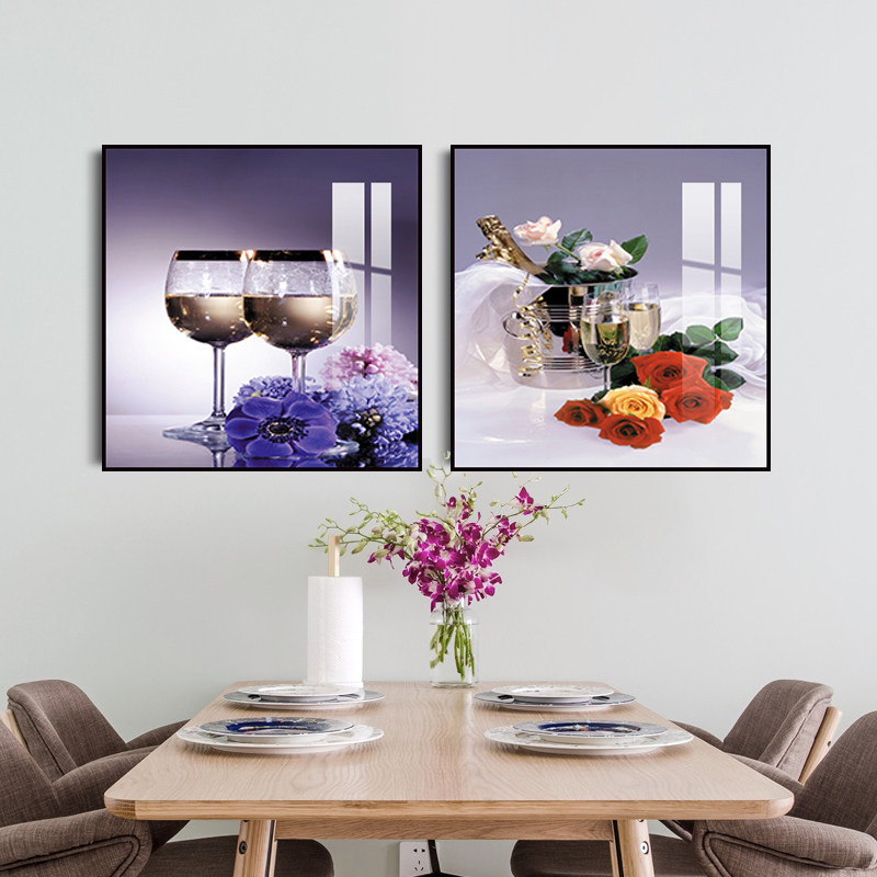 极速餐厅装饰画现代简约饭厅饭桌墙面挂画高端歺R厅餐桌背景墙轻,家居饰品,现代装饰画,淘宝优惠券,粉丝福利购,淘宝优惠卷