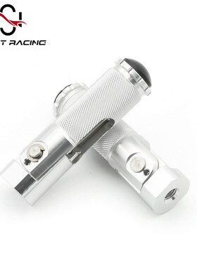 适用摩托车川崎Z750 Z125 Pro ZR800K改装脚踏脚蹬 折叠小踩杆脚