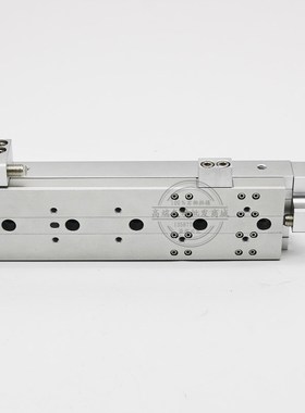 亚德客型双轴型e精密滑台气缸HLQL/HLQ 8X10X20X30X40X50S/AS/AF