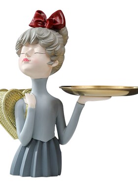 极速钥匙收纳摆件女孩现代简约轻奢客厅入户M玄关电视柜创意家居