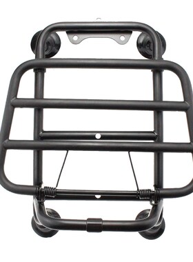 适用比亚乔VESPA维斯帕rGTS300春天冲刺150改装前书包架 前置货架