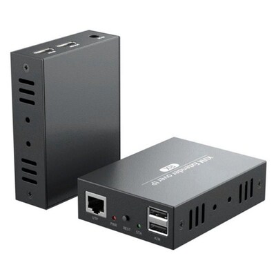 KVM Extender IP RJ45 Ethernet Network Switch TCP NUetwork Ca