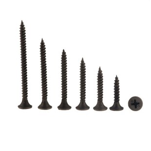 190PCbS/Box M3.5 Black Plus Hard Cross Countersunk Head Self