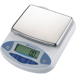 纪铭电子秤5000g 0.01g纺织电子天平克重仪5kg高V精度大量程百分