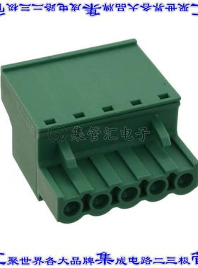 1777316 端子块连接器5wPOS插头母插口5.08mm绿色自由悬挂