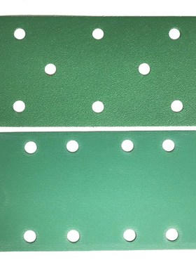 大美汽车干磨砂纸 绿色背绒180mCm方形打磨费斯托摩卡沙皮8孔长条