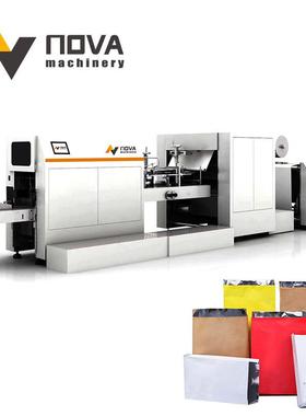 2020新款全自动高速尖底开窗纸袋机NWJD-G350J