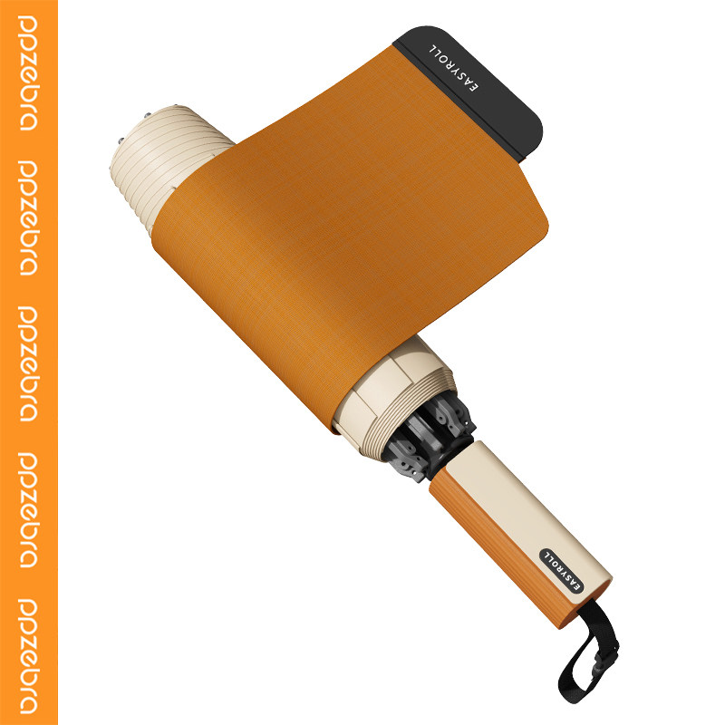 欧野反向卷傘魔束1秒快卷瞬收自动傘反向開合超潑水雨伞免叠易收