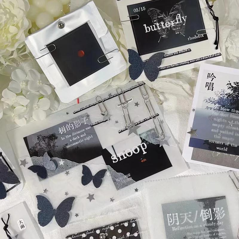 晦暗｜现货｜2025新款文创贴纸包/哑膜贴纸包9图*3套/打包材料