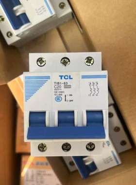 TCL小型断路器TIB1-63C25/3，25A 3P25A